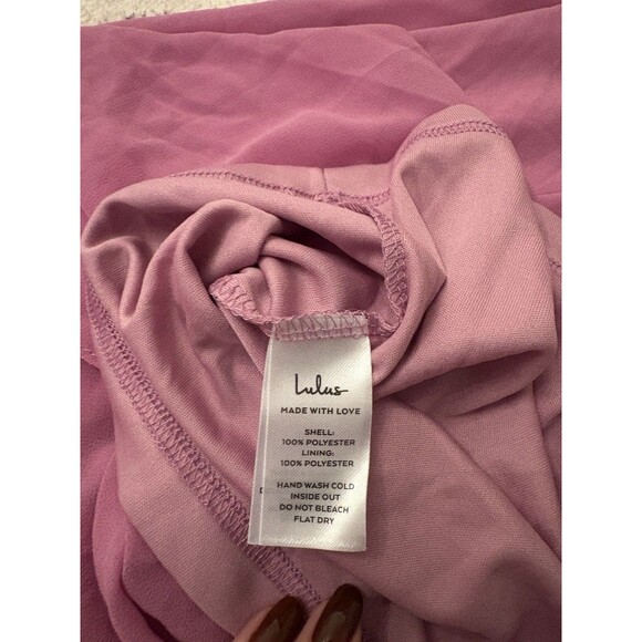 Lulus Vivid Imagination Lilac Cutout Maxi Dress Size Large Wedding Formal Beach - Picture 6 of 8